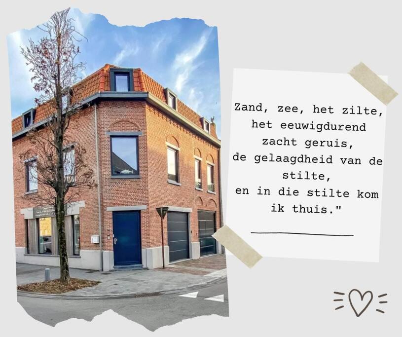Casa Maris - Het Huis Van De Zee - Viersterrenverblijf Villa Nieuwpoort Dış mekan fotoğraf